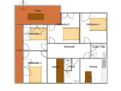 Ferienwohnung für 8 Personen (110 m²) in Balatonboglár 10/10