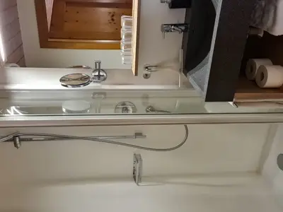 Badzimmer mit Dusche Bauernhaus 1