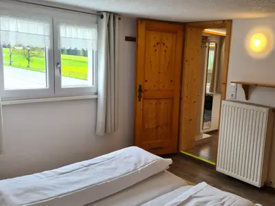Schlafzimmer mit Ostblick