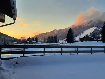 Sonnenaufgang in Balderschwang