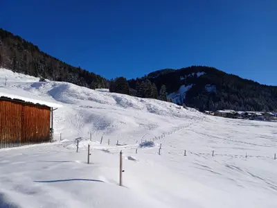 Blick Richtung Rodelbahn