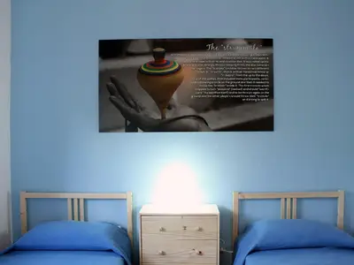 Schlafzimmer mit Einzelbetten