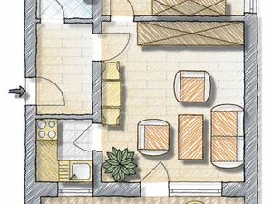 Ferienwohnung für 4 Personen (50 m²) in Baltrum