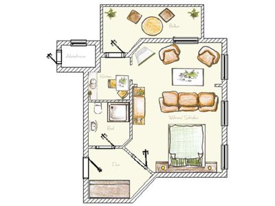 Ferienwohnung für 2 Personen (41 m²) in Bansin (Seebad) 10/10