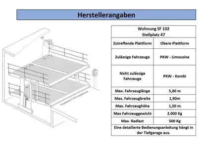 Tiefgaragenplatz