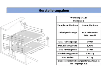 Tiefgaragenplatz