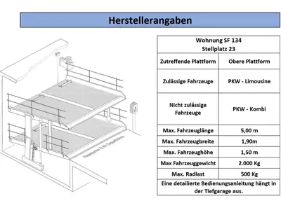 Tiefgaragenplatz
