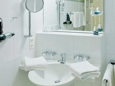 Badezimmer mit Badewanne