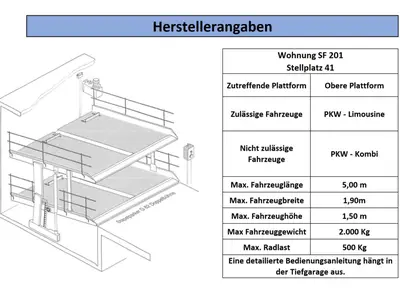Tiefgaragenplatz
