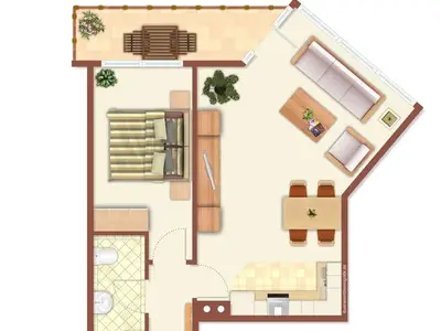 Ferienwohnung für 4 Personen (50 m²) in Bansin (Seebad) 7/10