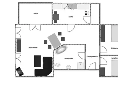 Ferienwohnung für 5 Personen (85 m²) in Bansin (Seebad) 2/10