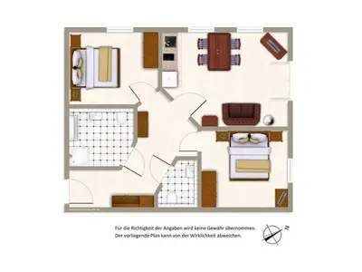 Ferienwohnung für 4 Personen (53 m²) in Bansin (Seebad) 8/10