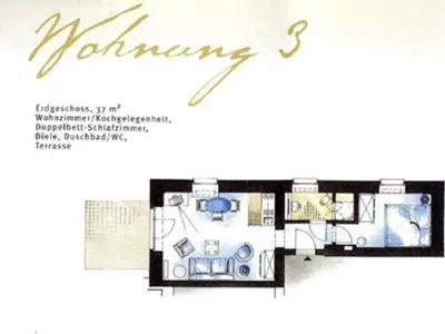 Ferienwohnung für 2 Personen (37 m²) in Bansin (Seebad) 8/10