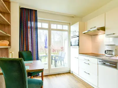 offene Küche mit Essbereich