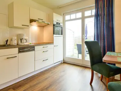 offene Küche mit Essbereich