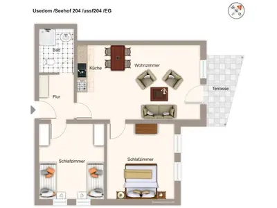 Grundriss (Angaben ohne Gewähr)