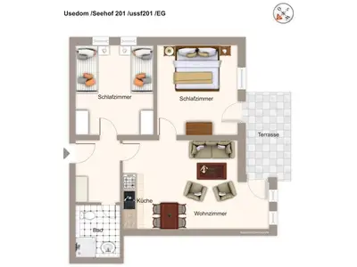 Grundriss (Angaben ohne Gewähr)