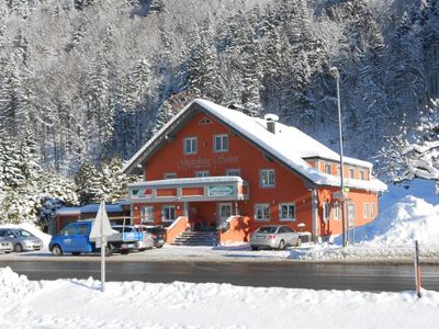 Haus Winterbild