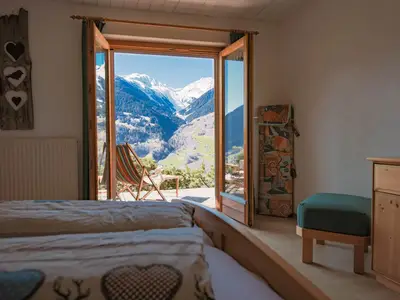 Aussicht vom Schlafzimmer