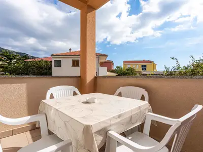 Ferienwohnung für 5 Personen (50 m²) in Baška 1/10
