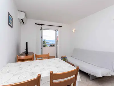 Ferienwohnung für 3 Personen (30 m²) in Baška 1/10