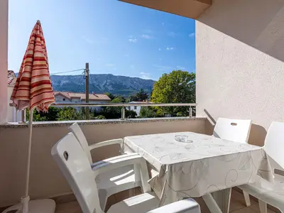 Ferienwohnung für 5 Personen (50 m²) in Baška 1/10