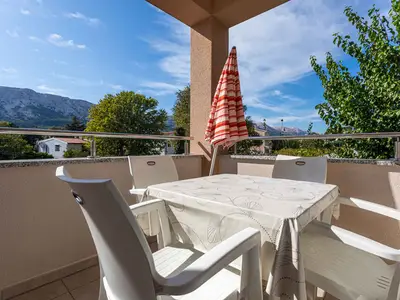 Ferienwohnung für 5 Personen (50 m²) in Baška 1/10