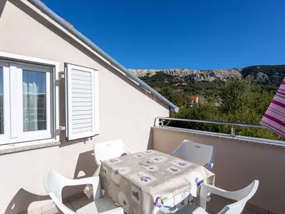 Ferienwohnung für 5 Personen (50 m²) in Baška 1/10