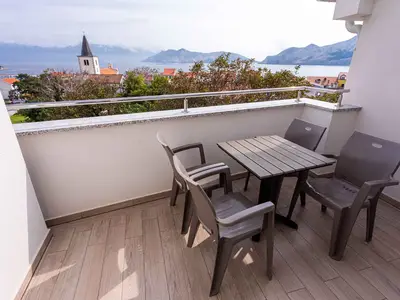 Ferienwohnung für 5 Personen (50 m²) in Baška 1/10