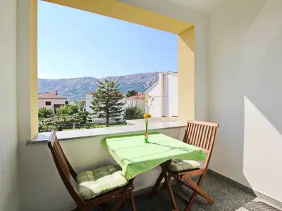 Ferienwohnung für 3 Personen (35 m²) in Baška 1/10