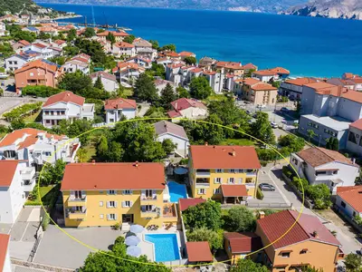 Ferienwohnung für 4 Personen (55 m²) in Baška 9/10