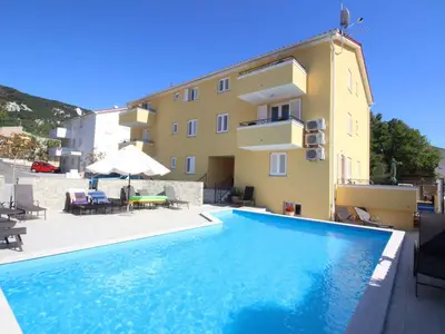 Ferienwohnung für 3 Personen (60 m²) in Baška 1/10
