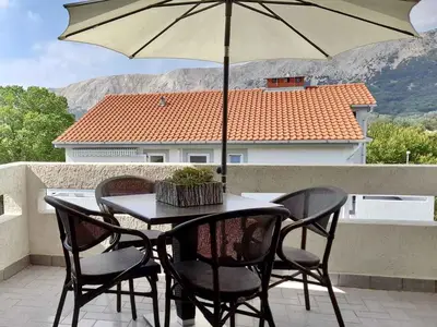 Ferienwohnung für 4 Personen (65 m²) in Baška 1/10