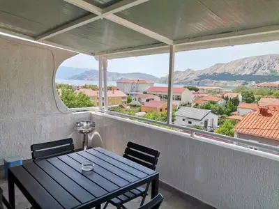 Ferienwohnung für 3 Personen (35 m²) in Baška 1/10