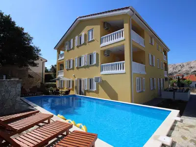 Ferienwohnung für 4 Personen (55 m²) in Baška 1/10