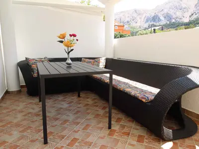 Ferienwohnung für 3 Personen (35 m²) in Baška 1/10