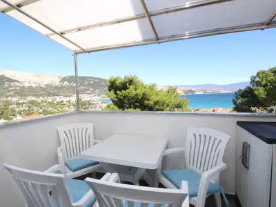 Ferienwohnung für 4 Personen (45 m²) in Baška 4/10