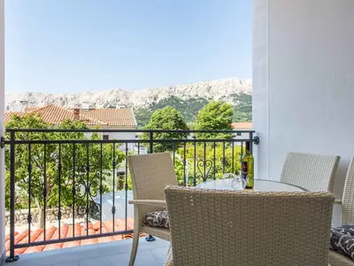 Ferienwohnung für 3 Personen (35 m²) in Baška 1/10
