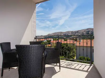 Ferienwohnung für 6 Personen (55 m²) in Baška 1/10