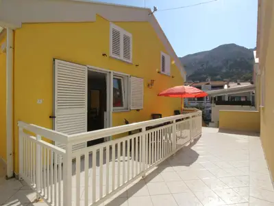 Ferienwohnung für 6 Personen (50 m²) in Baška 1/10