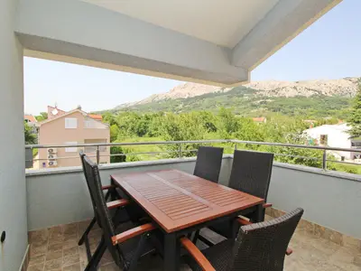 Ferienwohnung für 5 Personen (48 m²) in Baška 1/10
