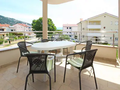 Ferienwohnung für 6 Personen (65 m²) in Baška 1/10