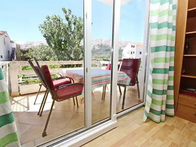 Ferienwohnung für 5 Personen (50 m²) in Baška 1/10