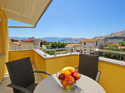 Ferienwohnung für 2 Personen (35 m²) in Baška 1/10