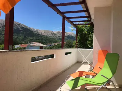 Ferienwohnung für 4 Personen (45 m²) in Baška 1/10
