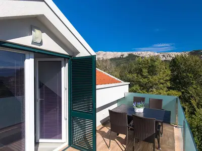 Ferienwohnung für 3 Personen (47 m²) in Baška 1/10