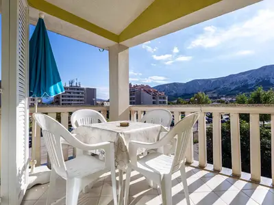 Ferienwohnung für 5 Personen (60 m²) in Baška 1/10