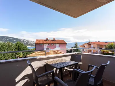 Ferienwohnung für 3 Personen (35 m²) in Baška 1/10