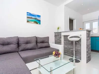 Ferienwohnung für 3 Personen (35 m²) in Baška 1/10
