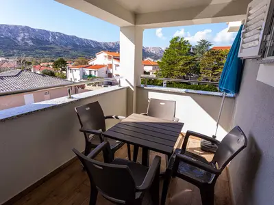 Ferienwohnung für 3 Personen (40 m²) in Baška 3/10